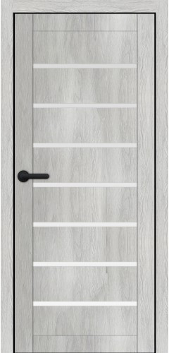 Двері міжкімнатні Порталіно PL-02 санома сіра сатин Київ - фото 1