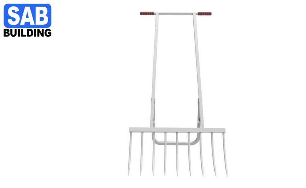 Чудо лопата (чудо вила) землекоп орач розрихлювач на 9 зубців, ЗАГНУТНІ, посилені (нова партія) Р Харків - фото 3