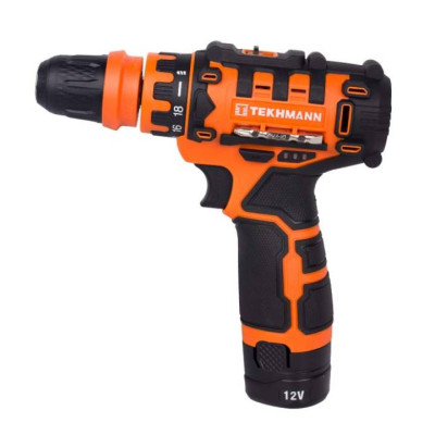 Шуруповерт Tekhmann TCD-12/2 DFR 2Ah (853784) Винница - изображение 2