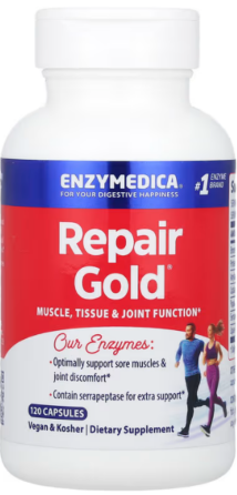 Серрапептаза для суставов Enzymedica Repair Gold 120 капс Киев