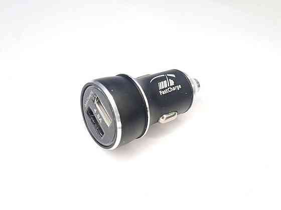 Зарядний пристрій 2USB 4.8A швидка зарядка (5-10хв) чорне 12V Вінниця