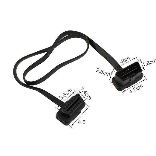 Автомобільний подовжувальний кабель OBD-II/OBD2 24см Луцк - изображение 3