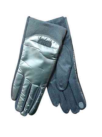 Перчатки сенсорные женские зима one size серый Киев