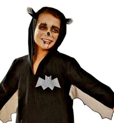 Дитячий костюм Кажан на Хелловін розмір 1-2 роки чорний Київ - фото 2