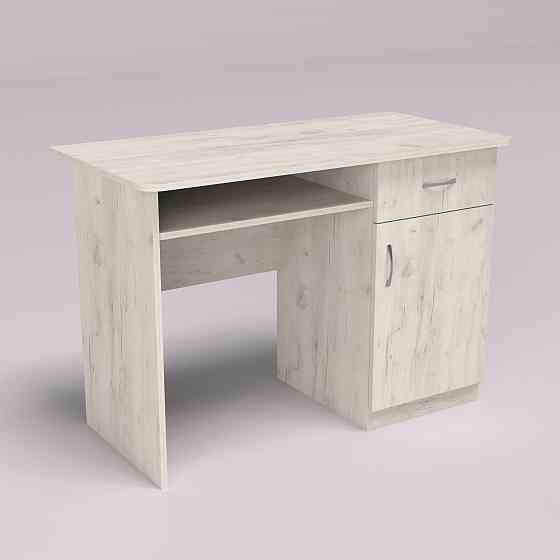 Стіл письмовий СП-1 №10, Дуб Крафт Білий, 1100/550/760 Львів