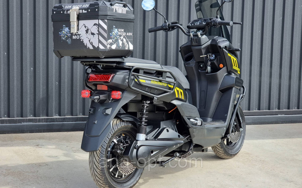 Електроскутер SOK ADV 2999W-72Вт-38Ah графен шини 12"-12" купити в інтернет-магазині Одеса - фото 3