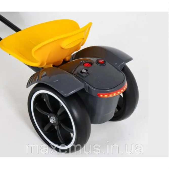 Электрокарт детский Spoko SP V 1 7 (6V, 4.5Ah) с пультом управления карт электрический детский EVA-колеса желтый Мостиска - изображение 11