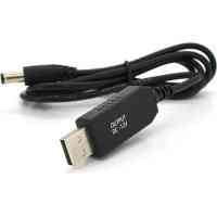 Кабель живлення USB to DC 5.5x2.5mm 12V 1.0m OEM Voltronic (KPFR/5-12) Киев