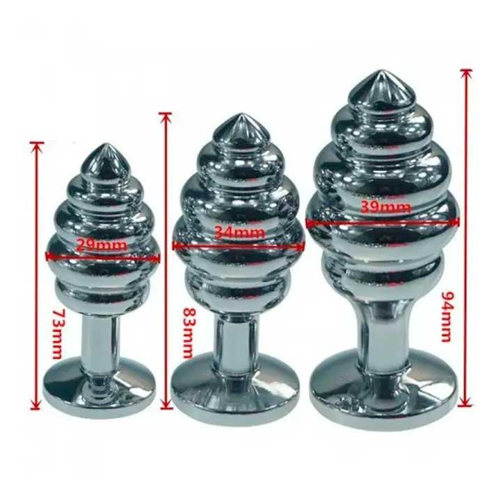 Стальная анальная пробка 