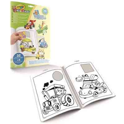 Набір для творчості Crayola Mini Kids Розмальовка Транспорт 32 ст. (25-6938) Вінниця