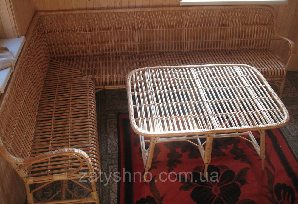 Комплект плетеной мебели с диванами Киев - изображение 5