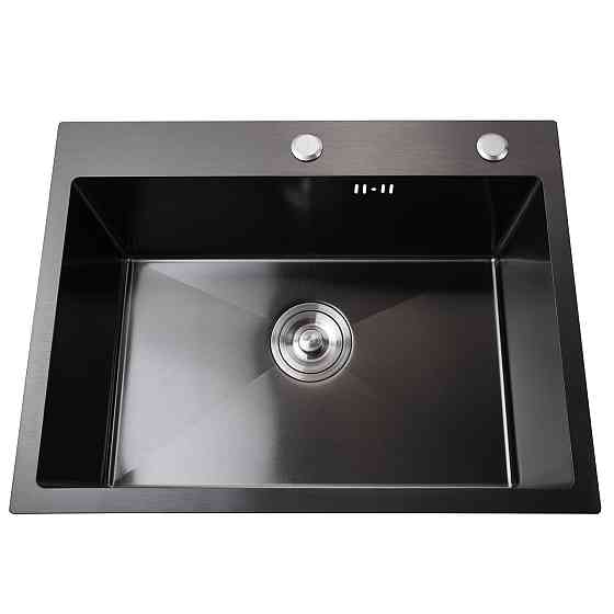 Мойка кухонная 3mm 600х450 Графит 6045HG Mira (000032094) Киев