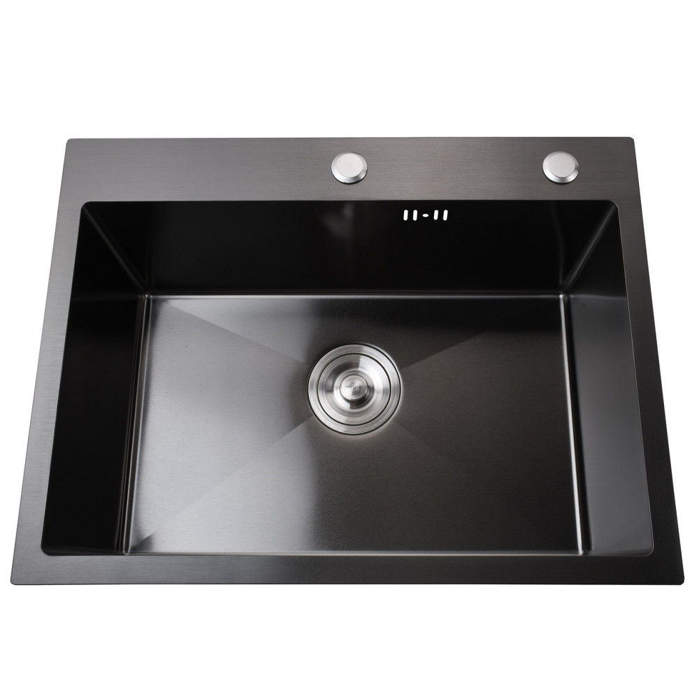 Мийка кухонна 3mm 600х450 Графіт 6045HG Mira (000032094) Київ - фото 1