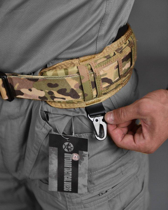 Пояс розвантажувальний у комплекті з тактичним ременем кобра рпс РН4222 Одеса - фото 4