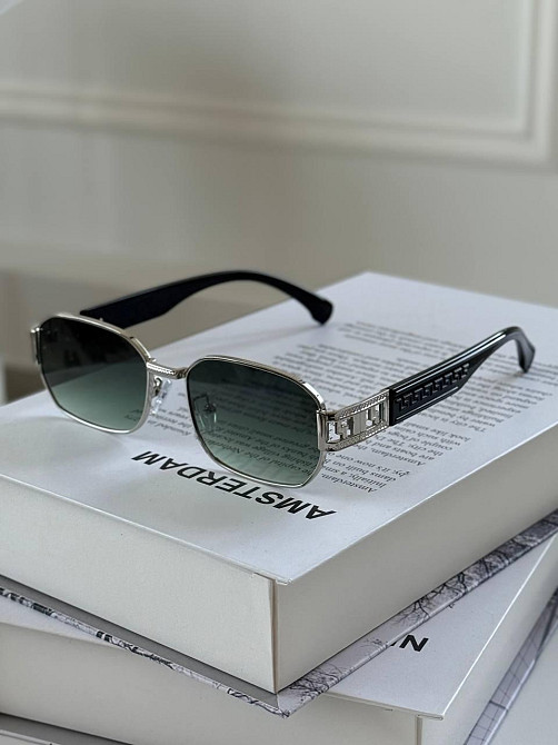 Модные очки унисекс на среднее лицо с металлической оправой MasterSem Киев - изображение 3