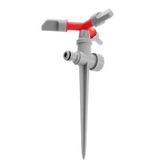 Дождеватель круговой на колку, с вращающейся головкой материалы: PP, ABS INTERTOOL GE-0054 Киев