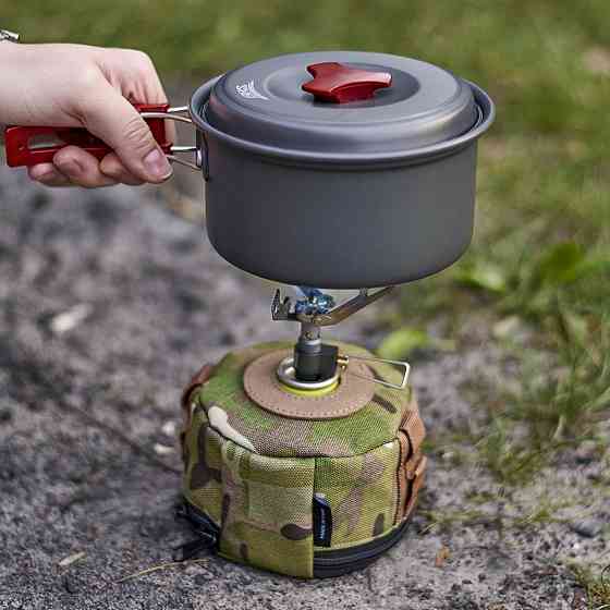 Газовий пальник BRS-3000T титановий нарізний бутановий Київ