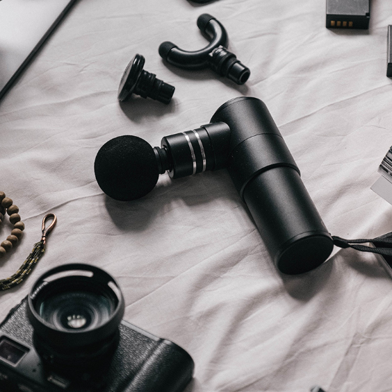 Перкусійний масажер тригерних точок Booster Mini 2500 мач Масажний пістолет Київ - фото 8