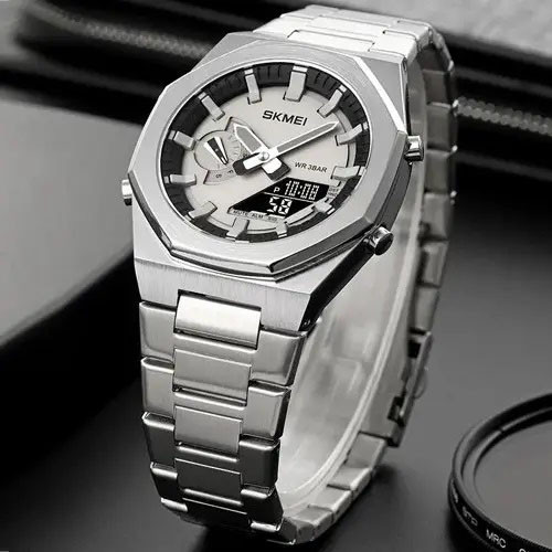 Наручний годинник для військових SKMEI 1816SIBK, Годинники спортивні спорт, Військовий годинник VR-772 для ЗСУ Київ - фото 1