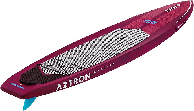 Сап доска AZTRON САП MARTIAN Carbon Race 12'6-дюймовая доска из стекловолокна 380 x 78 x 16 см Дніпро - фото 5