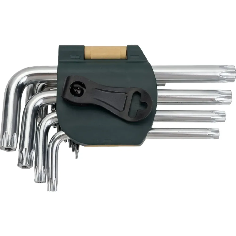 Набір ключів TORX Г-подібних довгих з отвором 15 предметів (Т6Н, T7H, T8H, T9H, Т10Н, Т15Н, Т20Н, Т25Н, Т27Н, Т30Н, Т40Н, Т45Н) Одесса - изображение 3