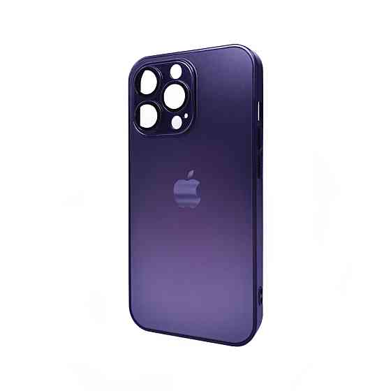 Чохол для смартфона AG Glass Matt Frame Color Logo for Apple iPhone 11 Pro Deep Purple Київ