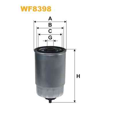 Фільтр паливний Wixfiltron WF8398 Вінниця