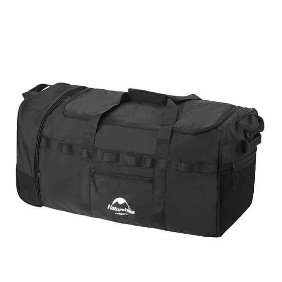 Сумка-баул Naturehike NH21LX003 для хранения 88л (Черный) Винница