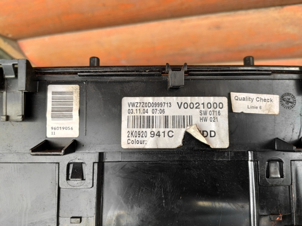 Панель приладів (спідометр) VW Caddy 2004-2010 (2K0920941C) Ковель - фото 4