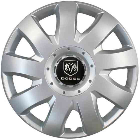 Автомобильные модельные колпаки R15 Dodge 311 4шт, SJS, серебряные Киев