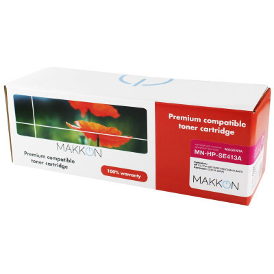 Картридж Makkon HP CLJP CE413A (305A) (SE413A) 2.6k magenta (MN-HP-SE413A) Вінниця - фото 1