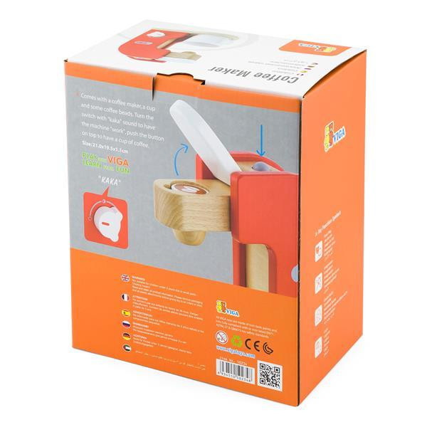 Іграшкова кавоварка Viga Toys з дерева (50234FSC) Харків - фото 12
