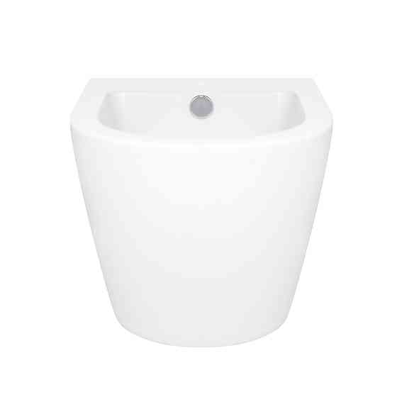 Биде подвесное Qtap Robin 515х370х350 White QT13551381GW Киев