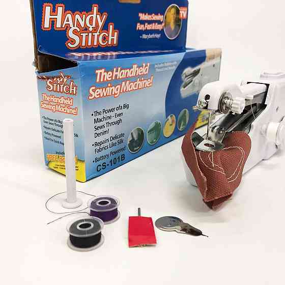 Міні-машинка швейна дитяча, Ручна швейна машинка, Швейні машини з батарейками, Машинка для шиття дитяча UO-70 Івано-Франківськ