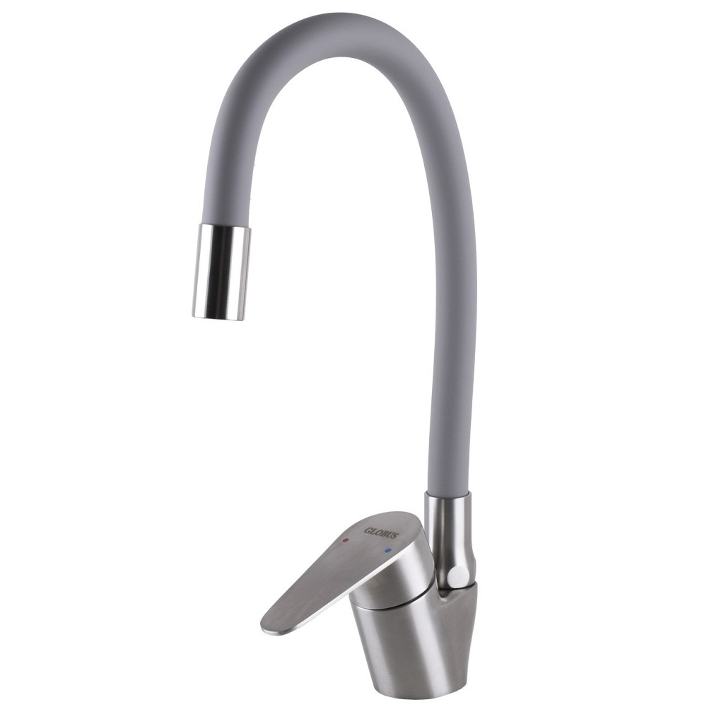 Змішувач для кухні Globus Lux MAIN SM-203SG (000023003) Київ - фото 1