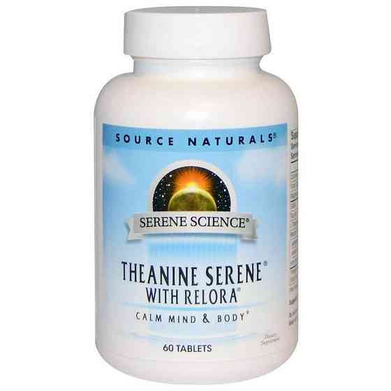 L-Теанін Source Naturals Theanine Serene 60 таблеток Київ
