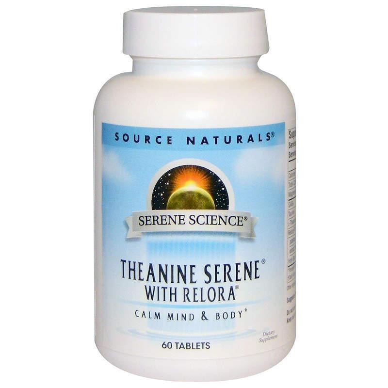 L-Теанін Source Naturals Theanine Serene 60 таблеток Київ - фото 1