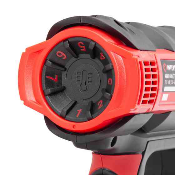 Фен будівельний INTERTOOL WT-1030,2,0 кВт, 3 режими, 50-600 °C, 250-500 л/хв - для видалення старого покриття Львів