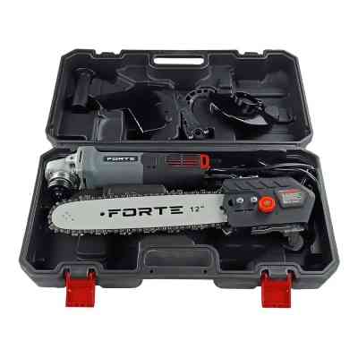 Цепная пила Forte AGCS1001 2в1 пила/шліфмашина, 1000Вт, 125мм, 12