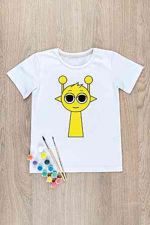 Футболка-раскраска детская Спрунки Саймон Юрма одяг 140 Киев