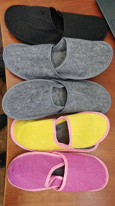 PaGo тапочки для гостей 5 пар тапочек домашних в наборе Одесса - изображение 4