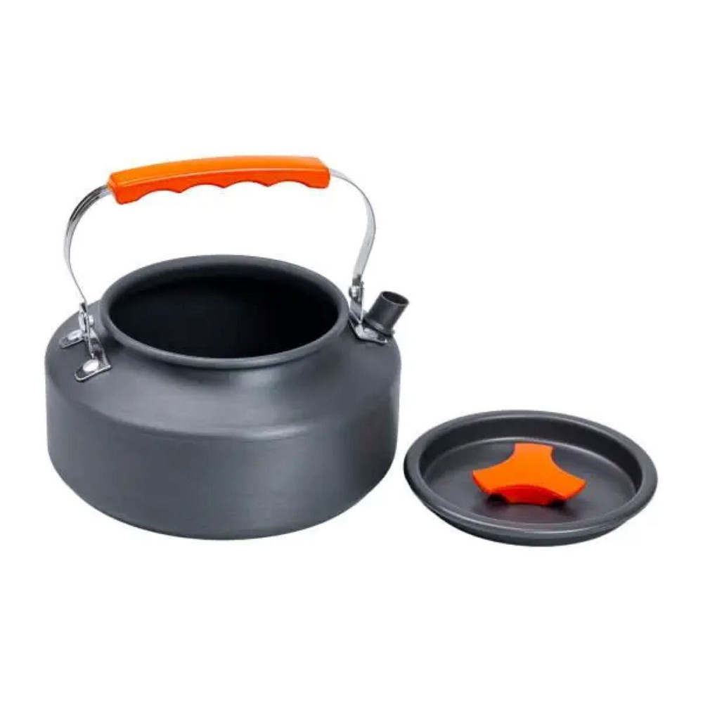 Набір туристичного посуду в сумці для походу та кемпінгу: каструля, сковорода, чайник HP39577C Коломия - фото 10