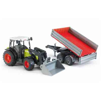 Спецтехника Bruder Трактор Nectis 267 F с погрузчиком и прицепом, М1:16 (02112) Винница