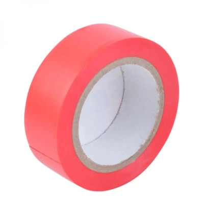 Изоляционная лента Tolsen 19 мм х 9.2 м красная 0.13 мм (38025) Винница - изображение 3