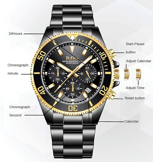 Годинник механічний Biden чоловічий Луцк - изображение 2