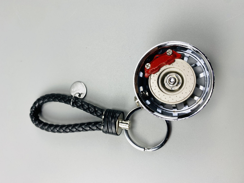 Брелок у вигляді диска колеса, брелок на ключі для водія, брелок металевий на авто ключі Мукачево - фото 7