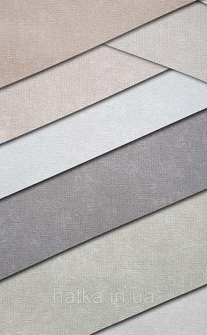 Шпалери вінілові на флізеліні NOVA метрові під штукатурку структурні однотонні оливкові Київ - фото 5