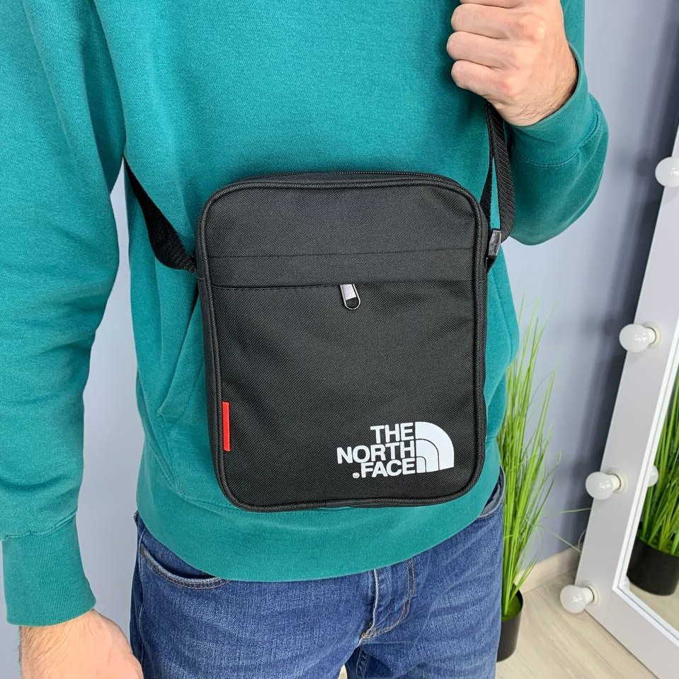 Барстека The North Face, Чоловіча сумка через плече Текстильна барсетка на три відділенняMasterSem Київ - фото 2