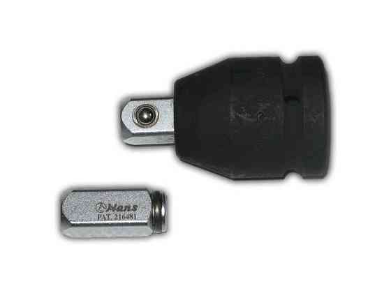 Перехідник ударний 3/4&quot;M х 1/2&quot; F зі змінним квадратом HANS (86884) Вінниця