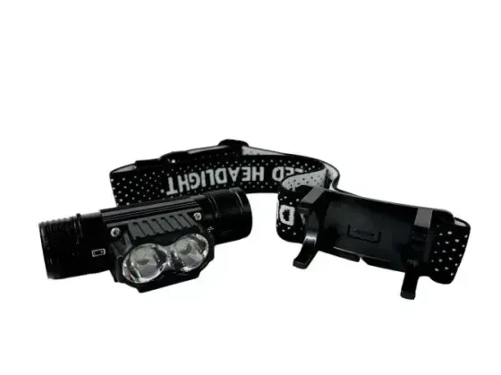 Налобний ліхтар з акумулятором 1x18650, зарядка Type-C, 3 режими світла, компактний і зручний Одеса